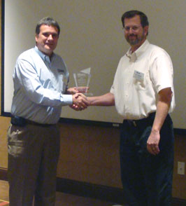 Yung Koprowski presented with 2011 ASHE National Young Member of the Year Award