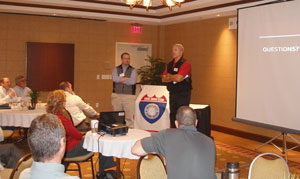 Jan. 10, 2012: Mark Chase, AZTEC Engineering (Speaker) and Tim Muller, Austin Bridge & Road (Speaker)